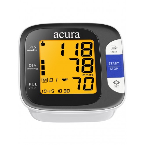 Acura AC-493 Şarjlı, Çantalı, Geniş Ekranlı, Manşetli Tansiyon Aleti