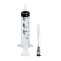 Enjektör Şırınga 5cc 3 Parça Siyah